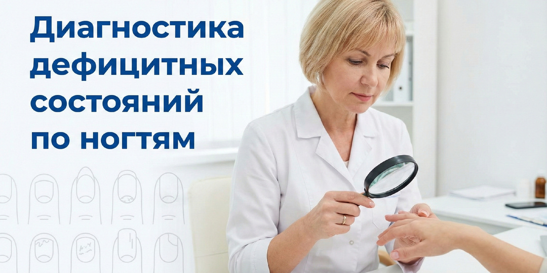 Диагностика дефицитных состояний по ногтям