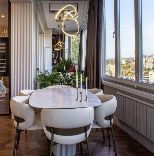 КВАРТИРА С ИНТЕЛЛЕКТОМ И БЕЗУПРЕЧНЫМ СТИЛЕМ