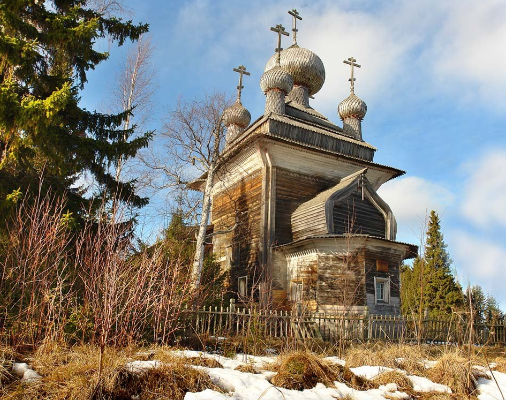 Храм Петра и Павла. Вирма. Фото Виктора Дрягуева. Из открытых источников.