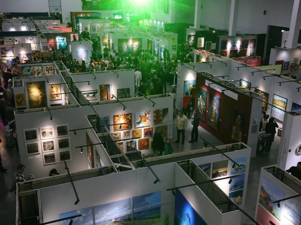    Выставку «Арт Мир» можно посетить с 31 января по 8 февраля. Александр ВОЛОЖАНИН