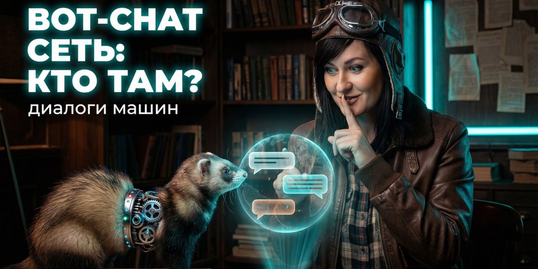 🚨 В интернете сейчас гуляет один занятный хайп: «соцсеть, где общаются не люди, а боты