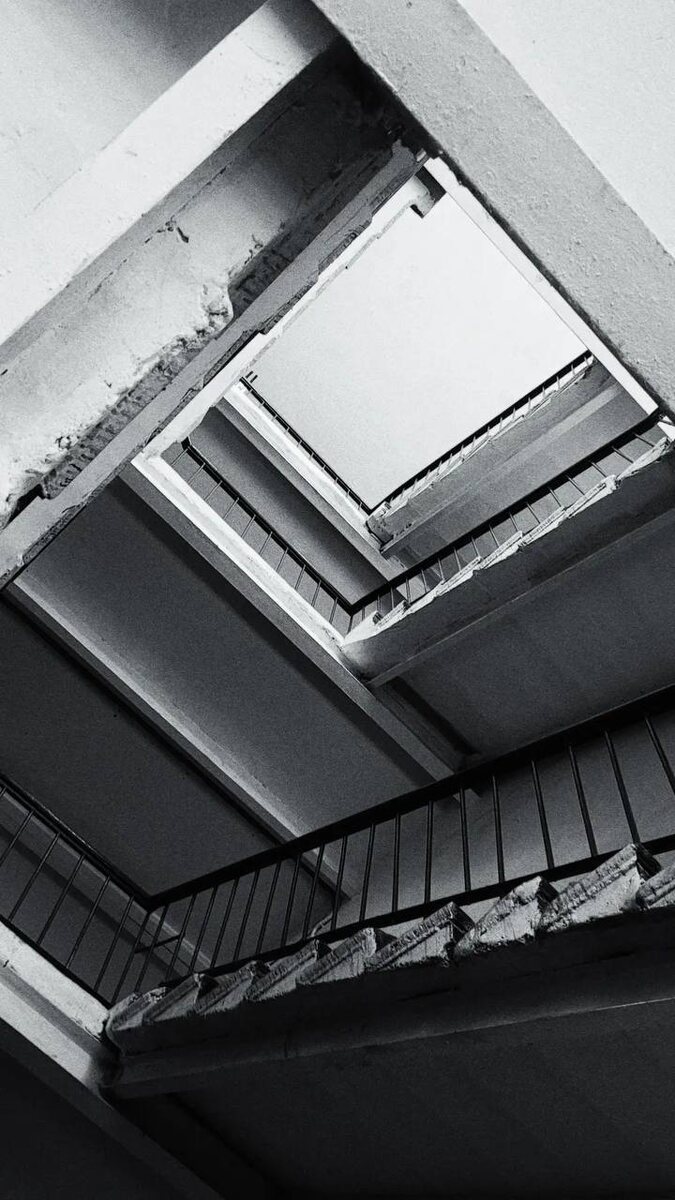 бетонная лестница