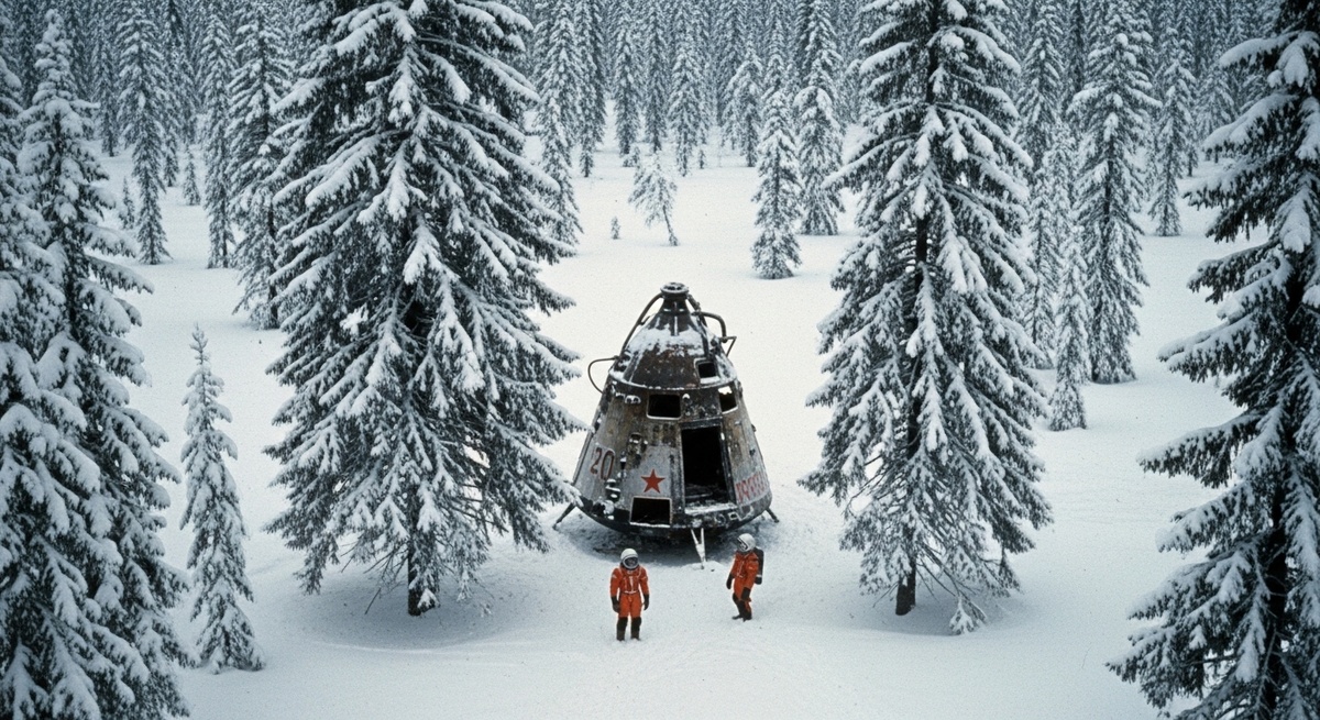 Они должны были приземлиться в теплой степи, а оказались в 2000 километрах от расчетной точки, в месте, где снег достигал двухметровой глубины.