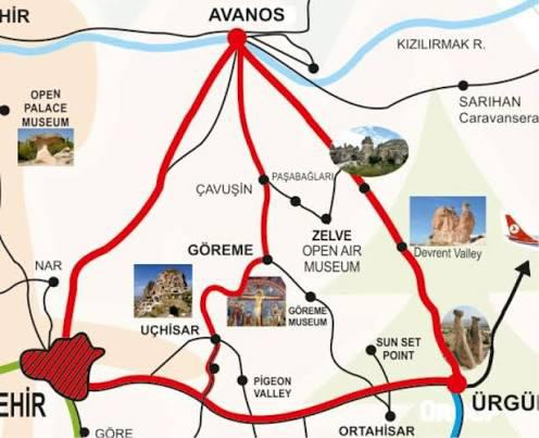 Где находится Каппадокия