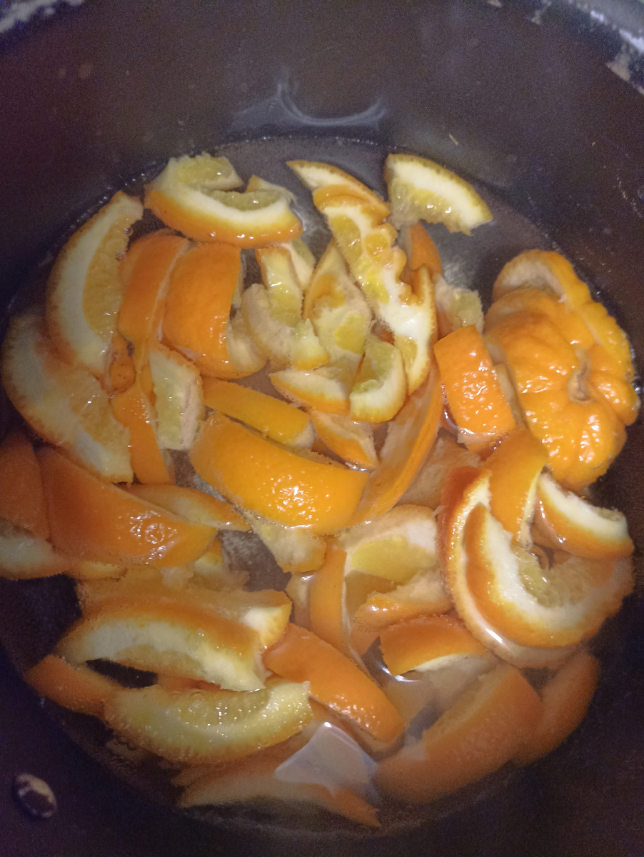 Корочки в солёной воде