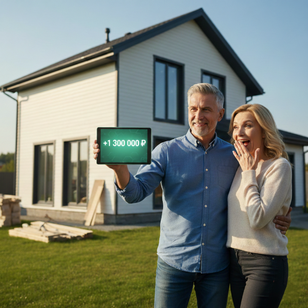 Налоговый вычет при покупке дома: как законно вернуть до 1,3 млн рублей в семейный бюджет