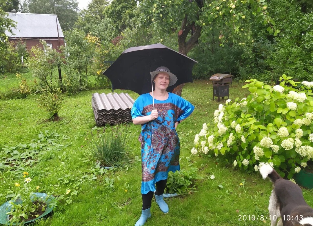 ФотО автора. Дачница.