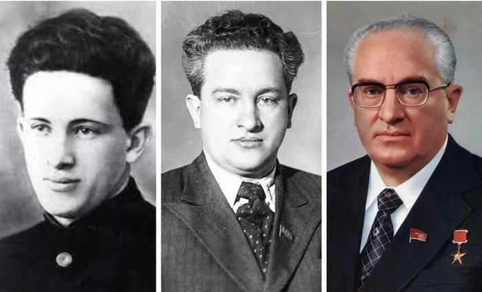 Андропов в молодости