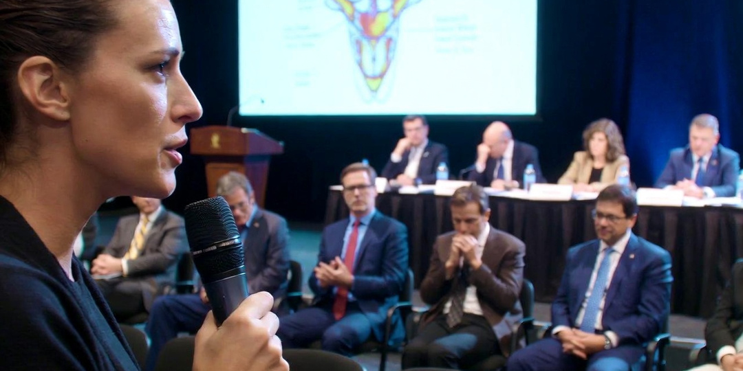 Медицинская конференция прервалась после одного вопроса от мамы ребёнка с аутизмом. Все спикеры замолчали: