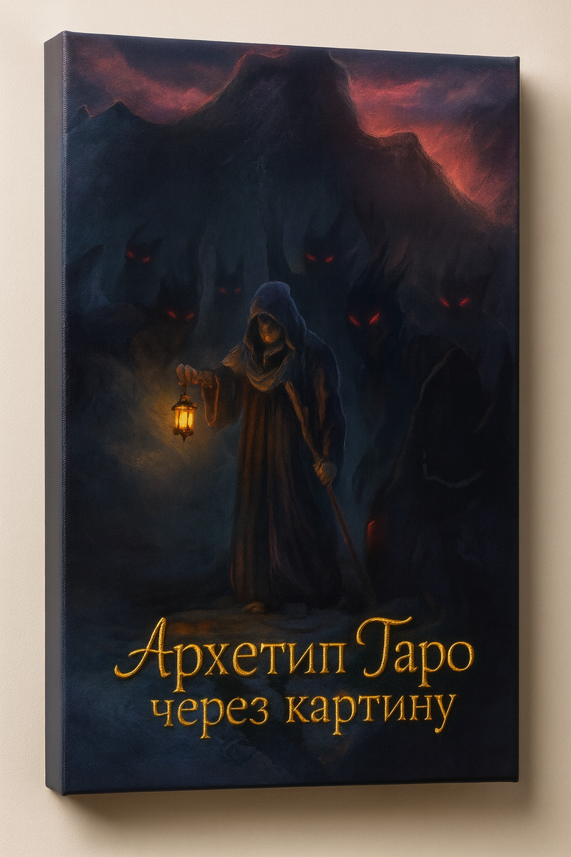 Отшельник картина по номерам