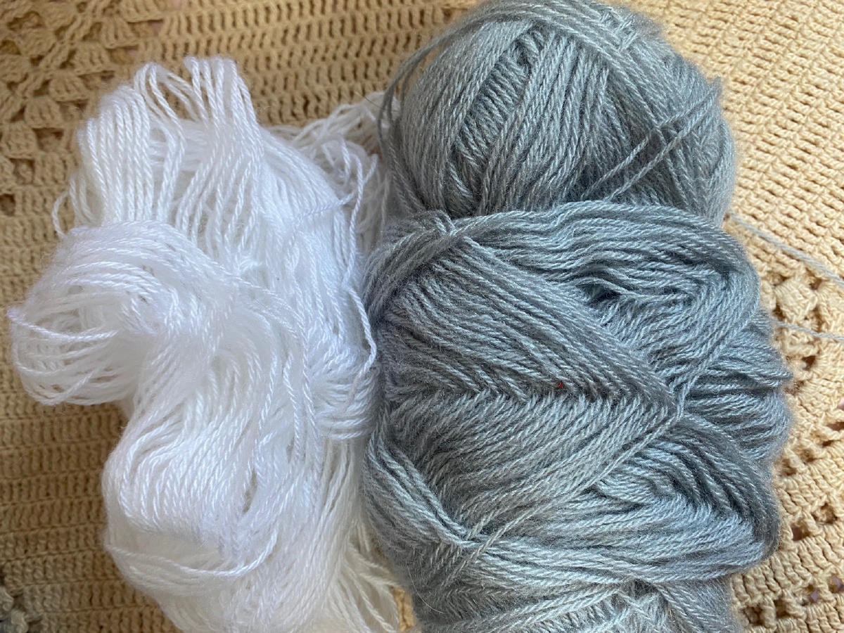 Пряжа для жаккарда Алине Ангора Голд.