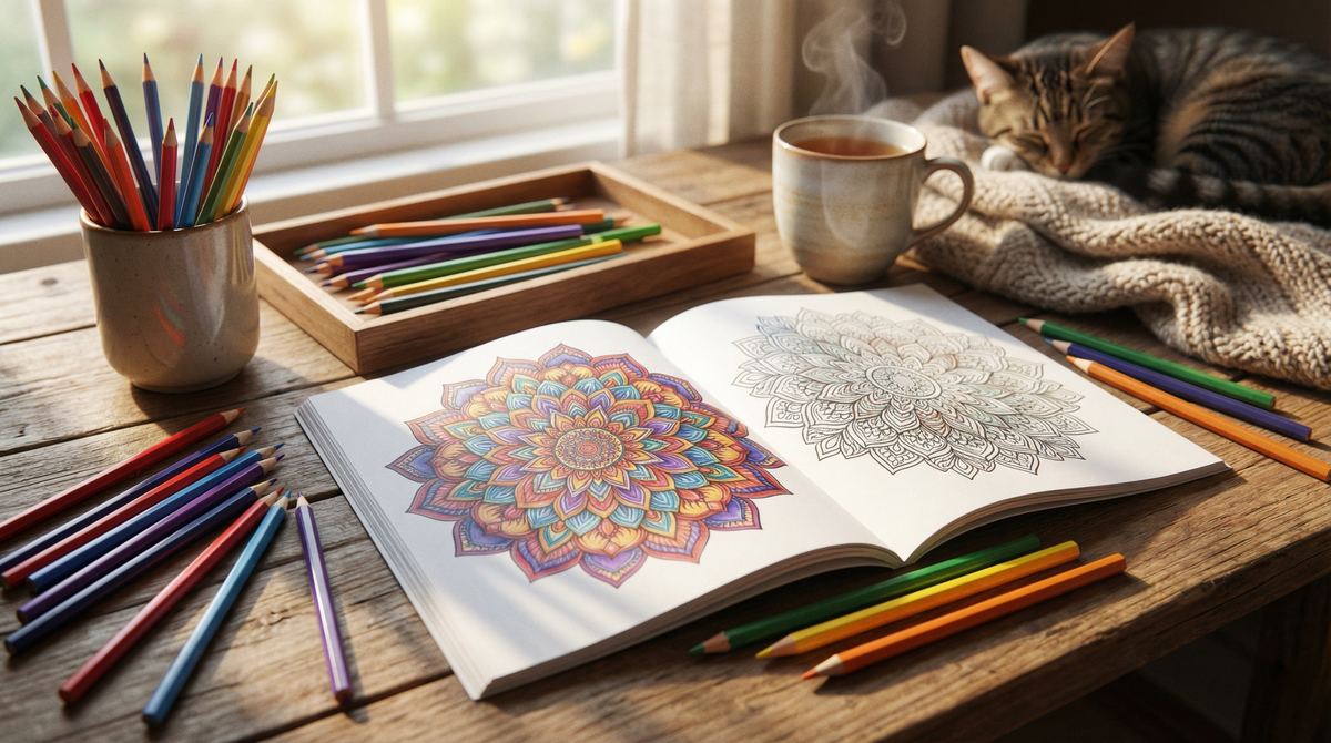 Раскраска антистресс