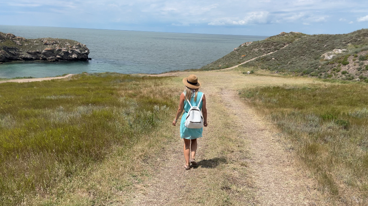 Крым. На берегу Азовского моря 