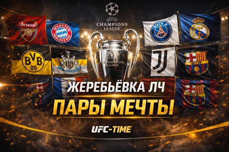 Жеребьёвка ЛЧ: “мини-финалы” уже в феврале — кому не повезло больше всех