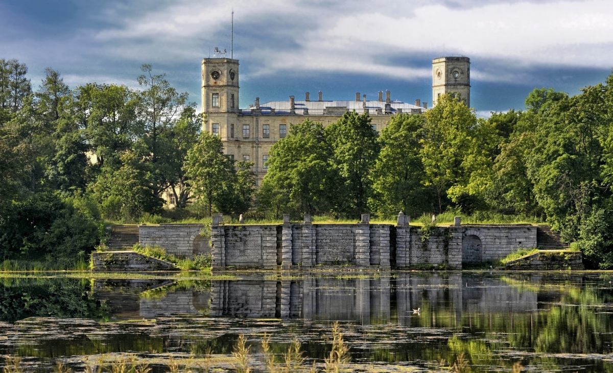 Северный фасад Гатчинского дворца