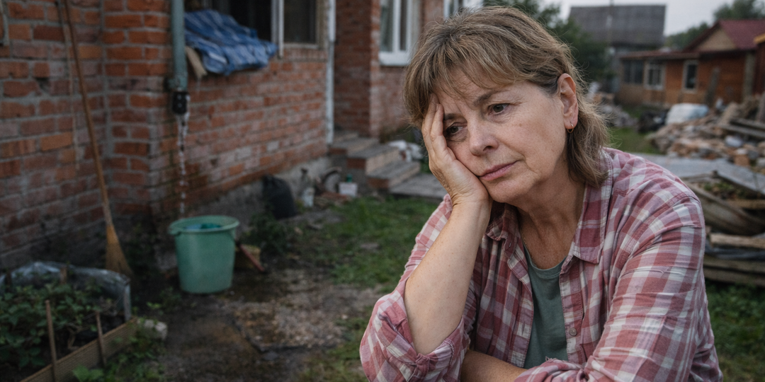 "Двадцать лет строили дом, а теперь хочется сбежать". Мне 62, и я устала от вечных проблем, но продать за нормальные деньги почти нереально
