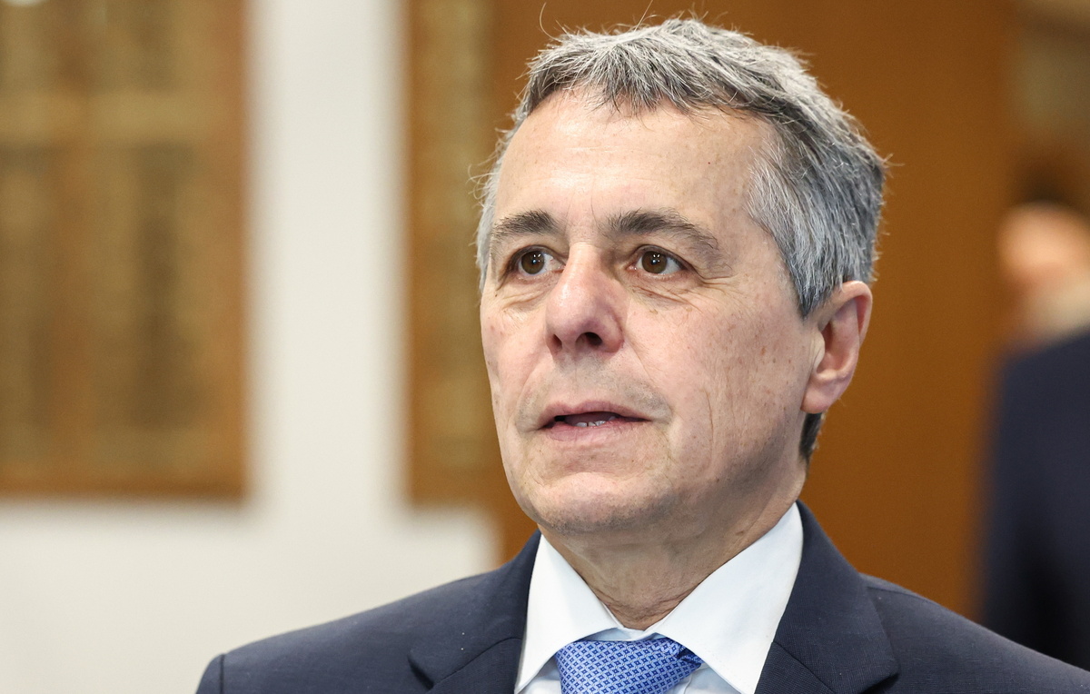    Министр иностранных дел Швейцарии Иньяцио Кассис  Валерий Шарифулин/ТАСС