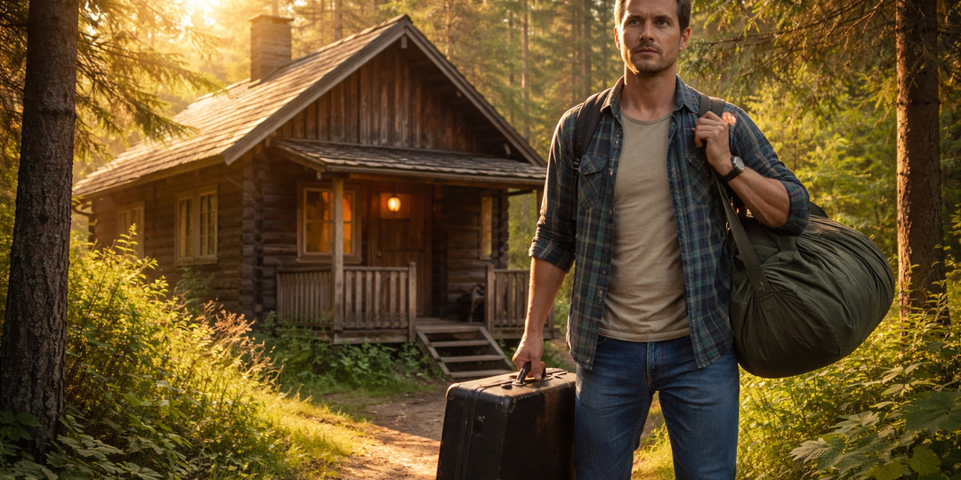 Он переехал в таёжный дом деда и вскоре понял - там живёт кто-то ещё.