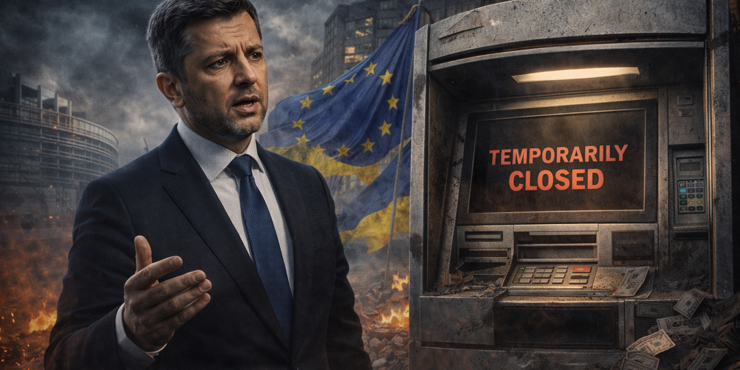 🗣 Банкомат закрывается? Европейский политик объяснил, почему Киев теряет поддержку Брюсселя