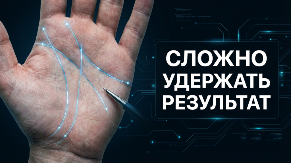    Почему сложно удержать результат в хиромантии: анализ линий admin