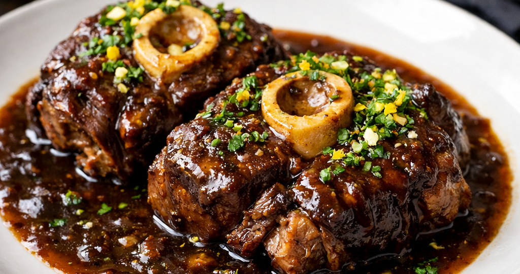 Оссобуко по-милански из оленины