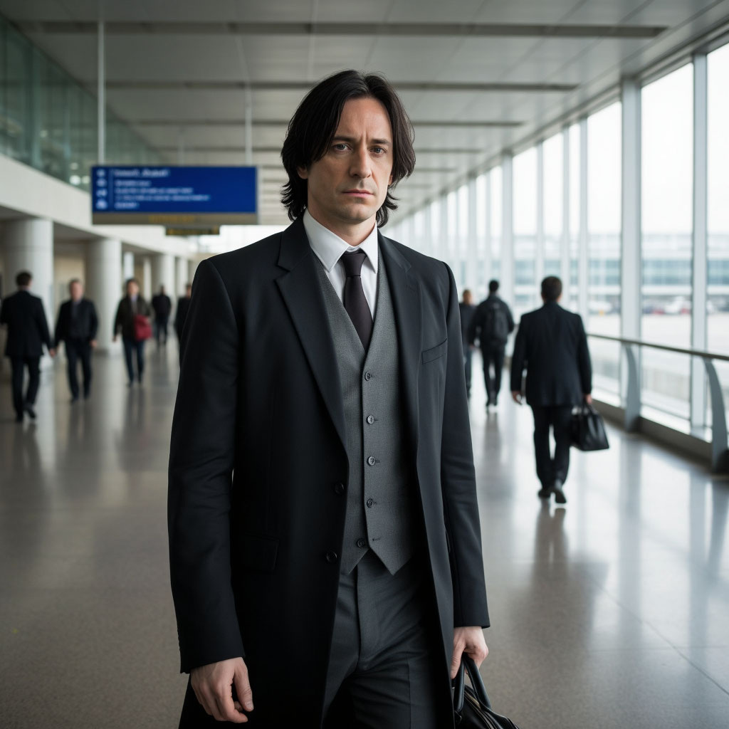 Так АлисаИИ видит Снейпа в аэропорту