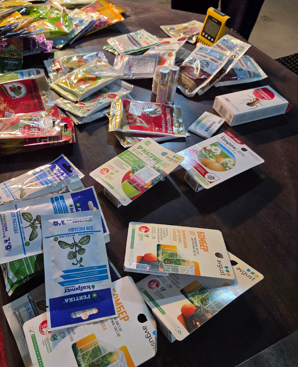 Моё добро... Фото: Зеленая леди, сад, семья и томатный сок 