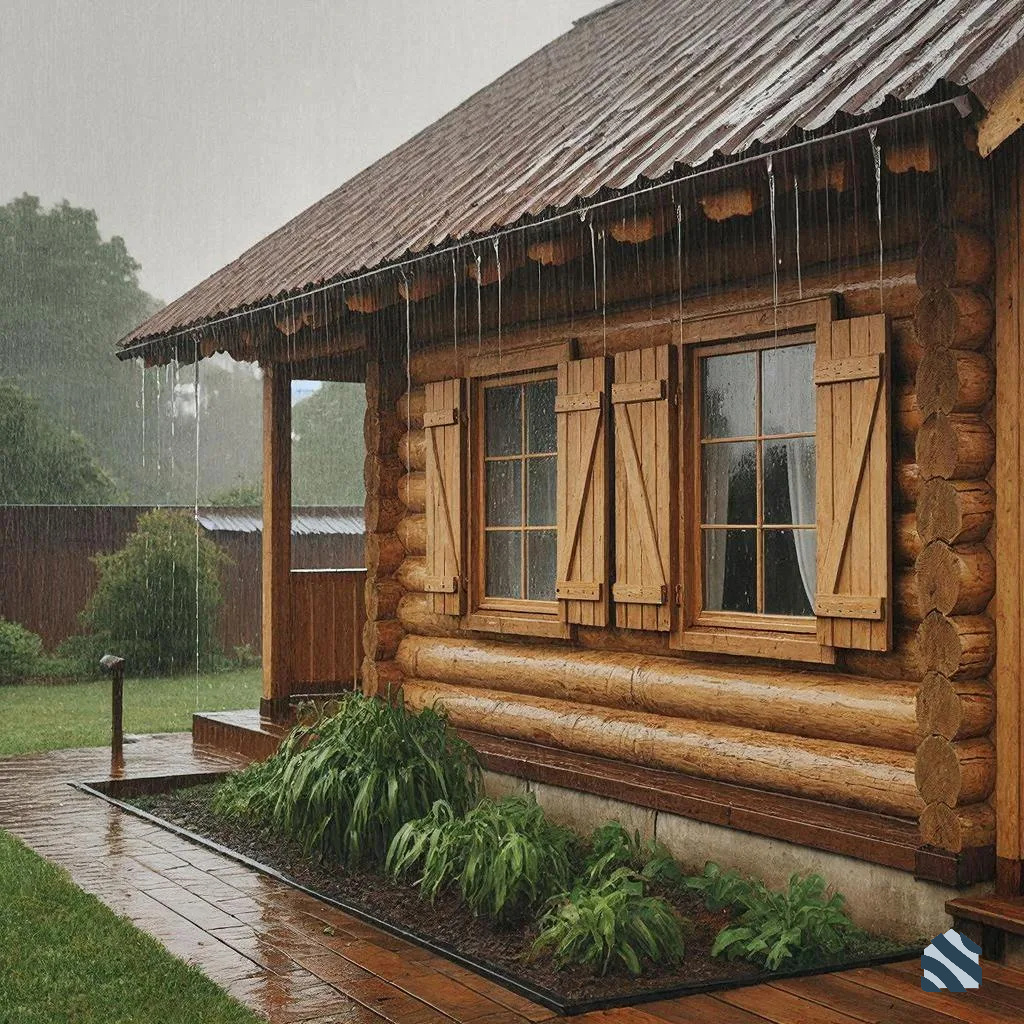 Дом из бревна