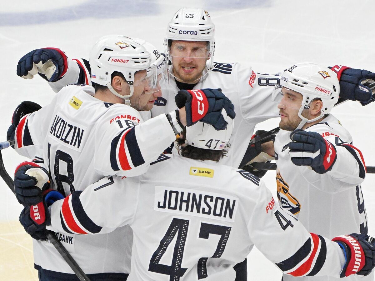    Хоккеисты магнитогорского "Металлурга" | © РИА Новости / Сергей Гунеев