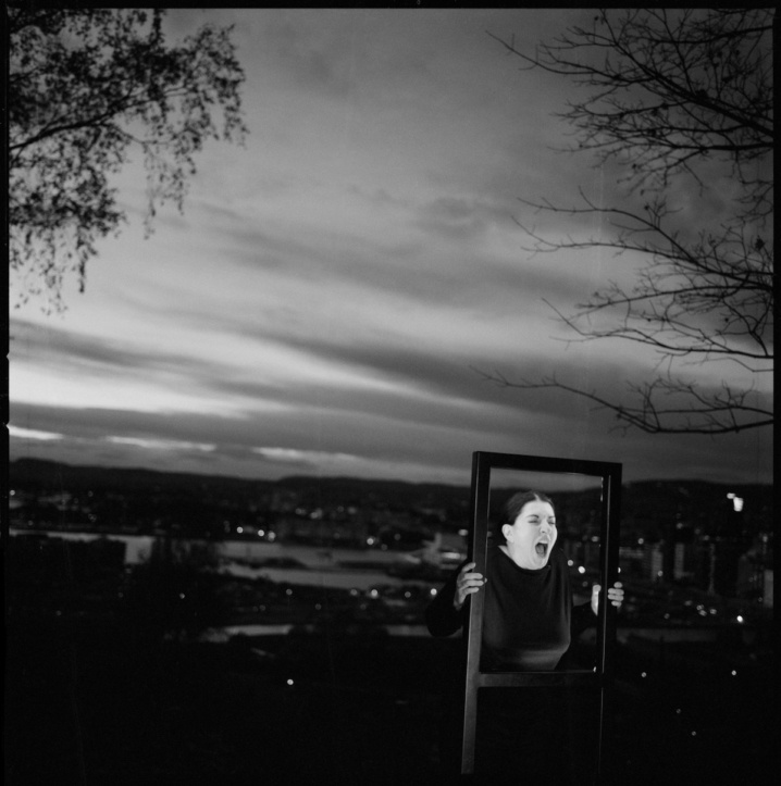 Марина Абрамович, перформанс «Крик», 24. октября 2013 года