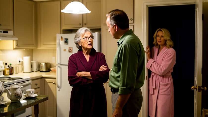 Услышав разговор свекрови и мужа ночью на кухне- утром подала на развод