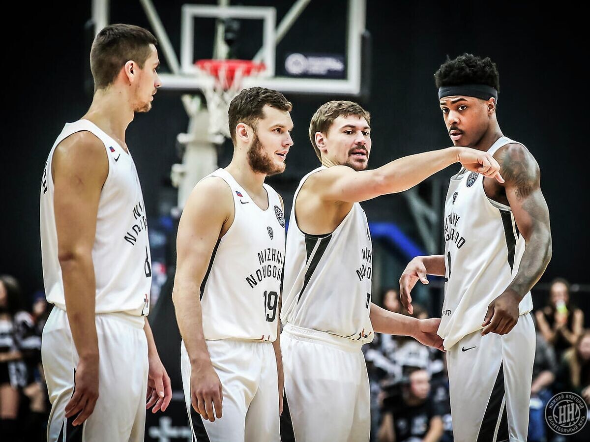    Баскетболисты "Нижнего Новгорода" | © Фото : официальный сайт БК "Нижний Новгород"