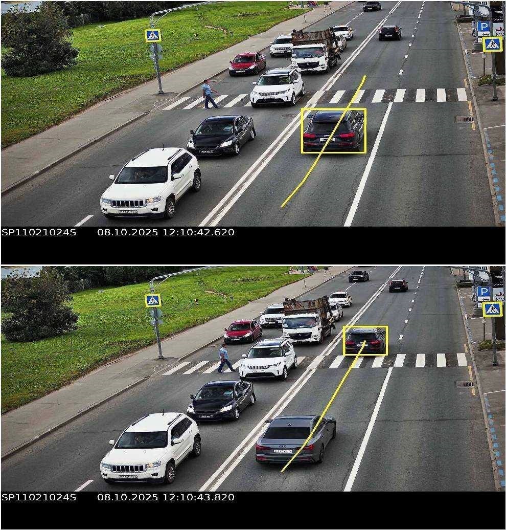 Штраф обжаловать не удалось несмотря на большое расстояние между пешеходом и автомьбилем, а так же ограничнностью обзора для водителя.