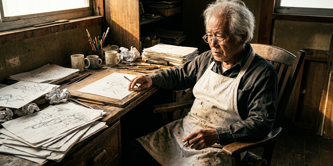 Тиран в белом фартуке: Как Хаяо Миядзаки выжег всё живое ради идеального кадра