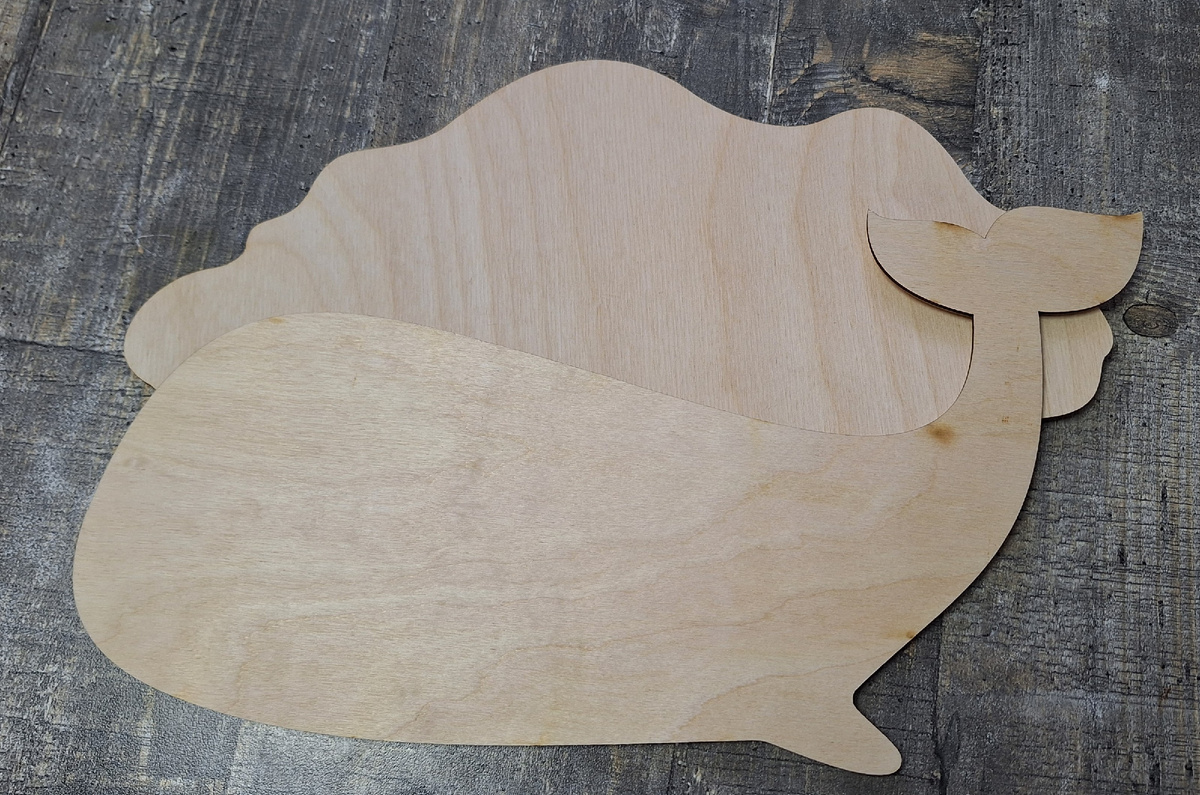 Заготовка кит и море)))