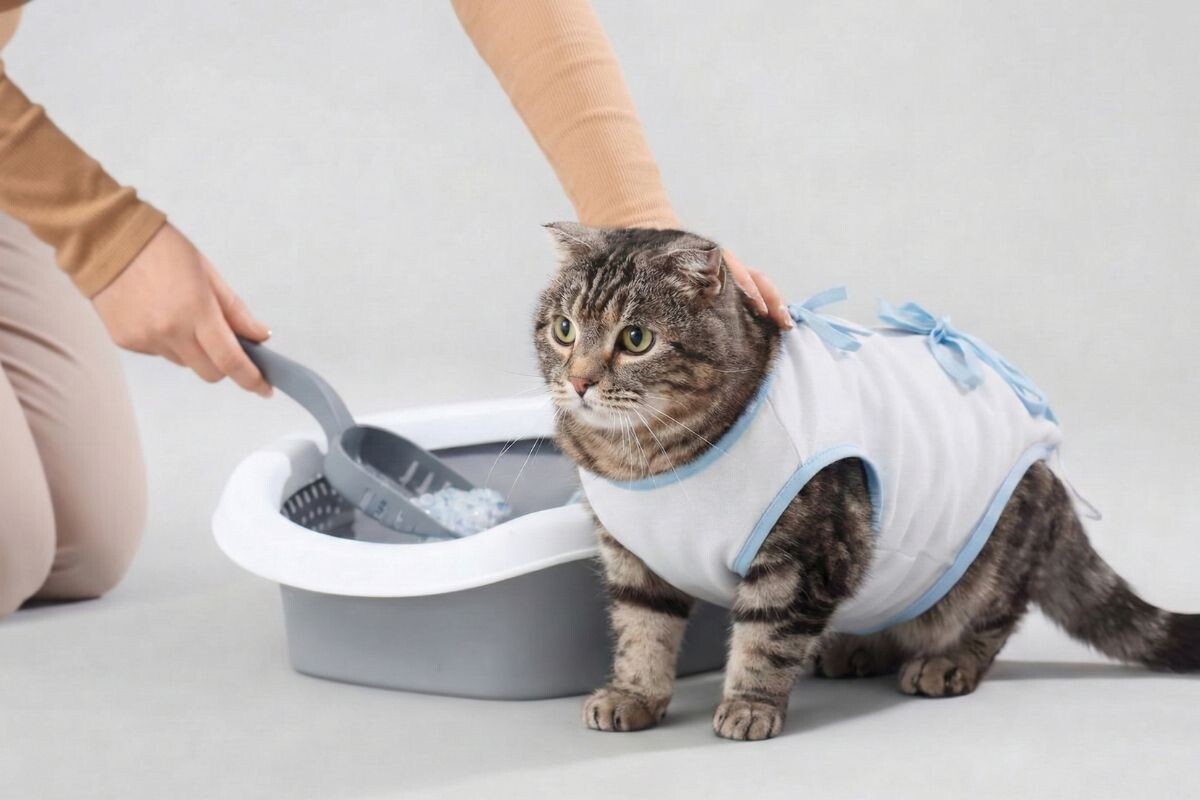 Почему кошка после стерилизации не ходит в туалет по большому