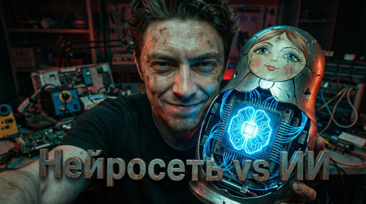 Нейросеть, ИИ или AI: в чем разница и почему они никогда не станут людьми (разбор без воды) 