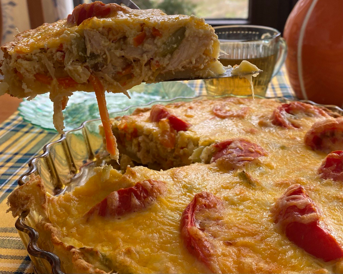 Вот так  выглядит готовый киш