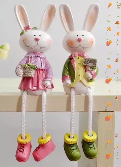 Зайки, с ножками для красоты. Прямо как у меня. 