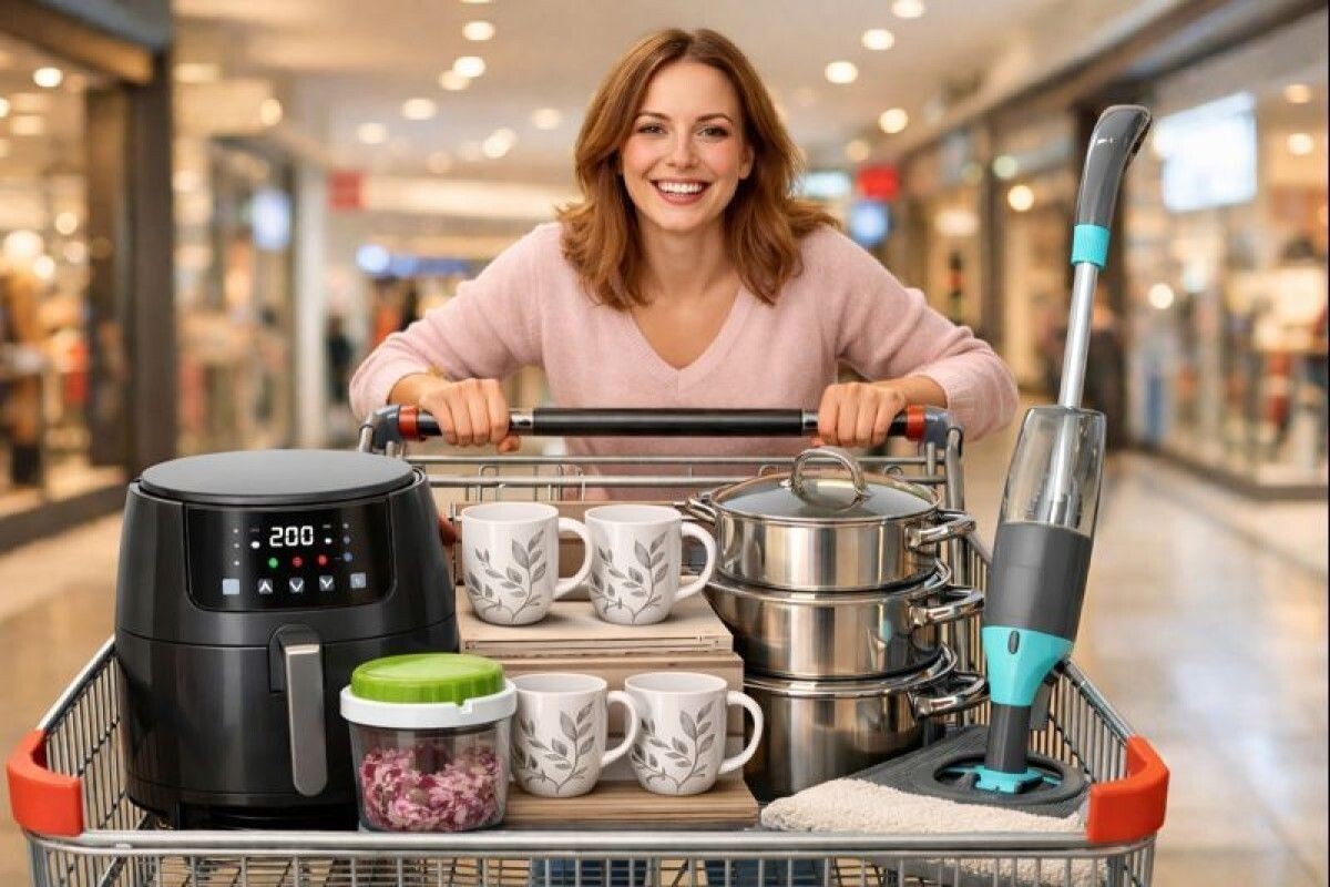 Кухонная утварь облегчает бытовую рутину. Да и просто приятно покупать что-то для дома. Источник: нейросеть📷
