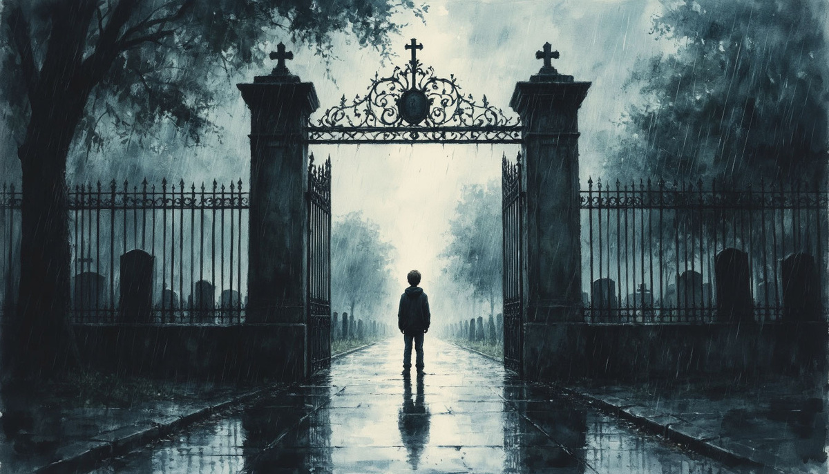  Пассажир с кладбища ночью.