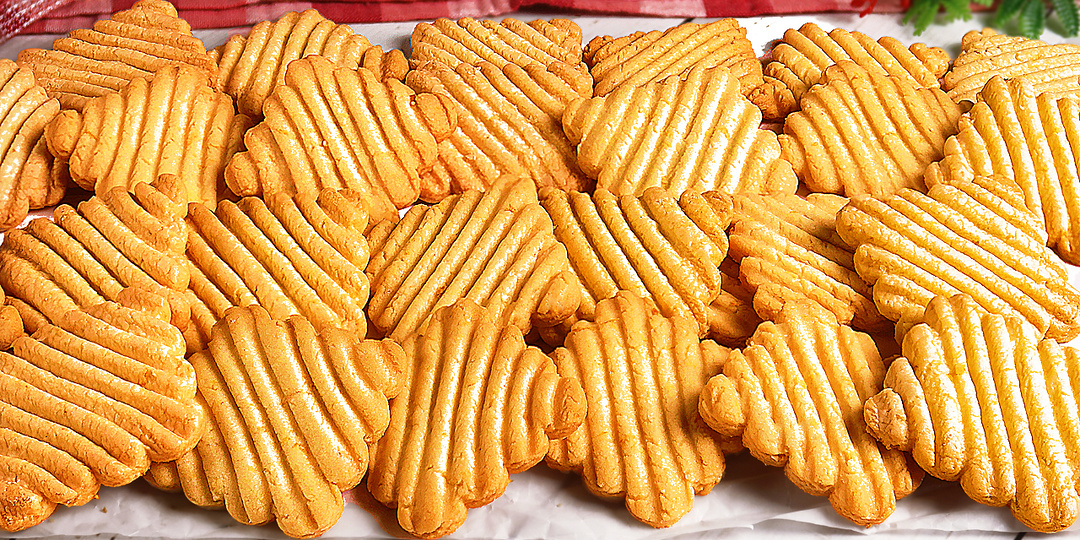 Домашнее песочное печенье - рассыпчатое, золотистое и очень простое