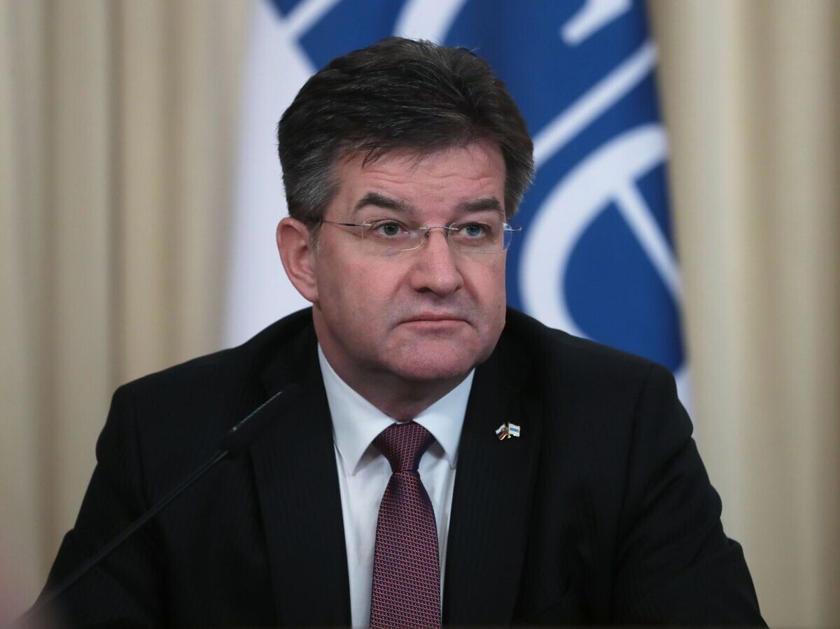    Министр иностранных дел Словакии Мирослав Лайчак во время встречи с министром иностранных дел РФ Сергеем Лавровым в Москве | © РИА Новости / Виталий Белоусов