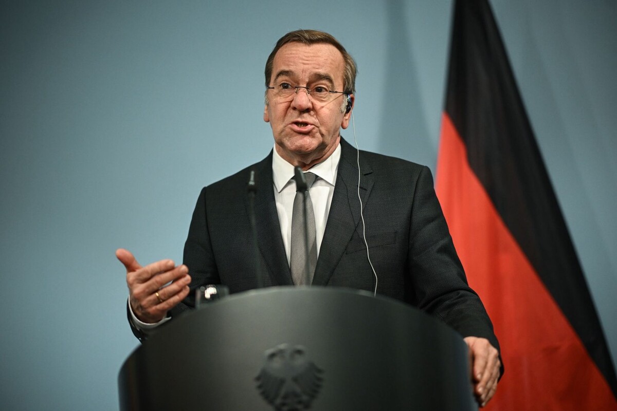    Министр обороны ФРГ Борис Писториус / Источник: © Britta Pedersen/dpa/picture-alliance/TASS