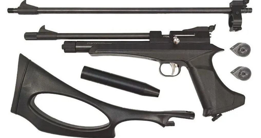 Газобаллонный пистолет с двумя стволами CP2