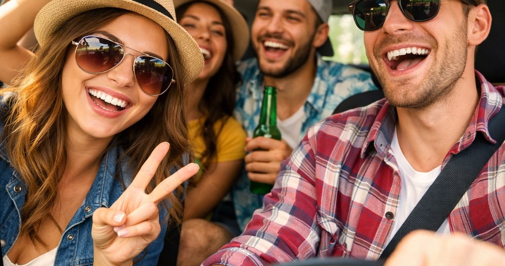 🚗🍺 3 СПОСОБА ЕЗДИТЬ НА АВТОМОБИЛЕ ПЬЯНЫМ... НО НЕ ЗА РУЛЕМ! 😎 (100% ЛЕГАЛЬНО И БЕЗ КОПОВ)