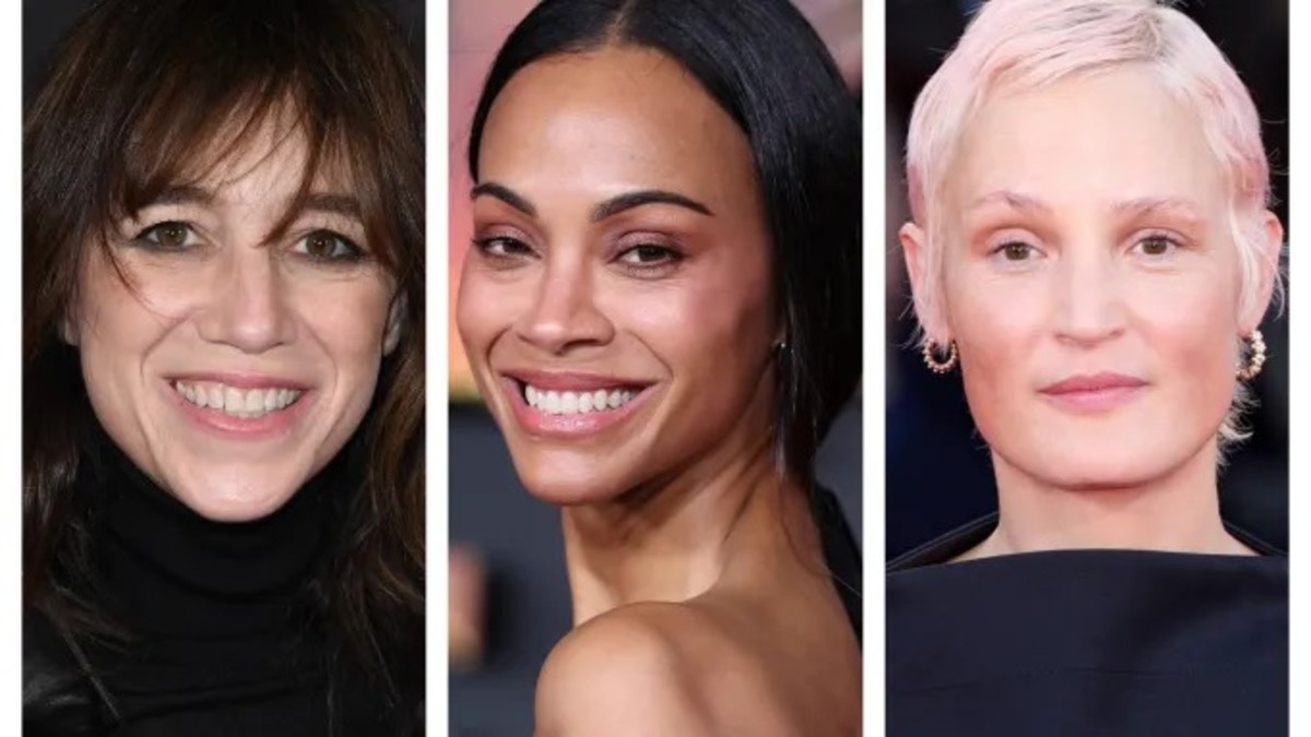 Шарлотта Генсбур, Зои Салдана и Вики Крипс/Источник: Getty Images