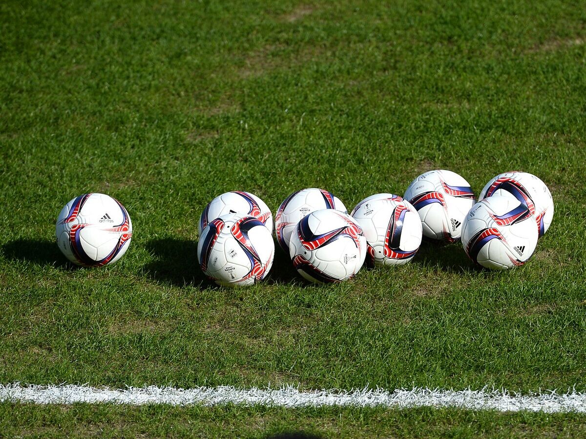    Футбольные мячи. Архивное фото | © РИА Новости / Александр Вильф