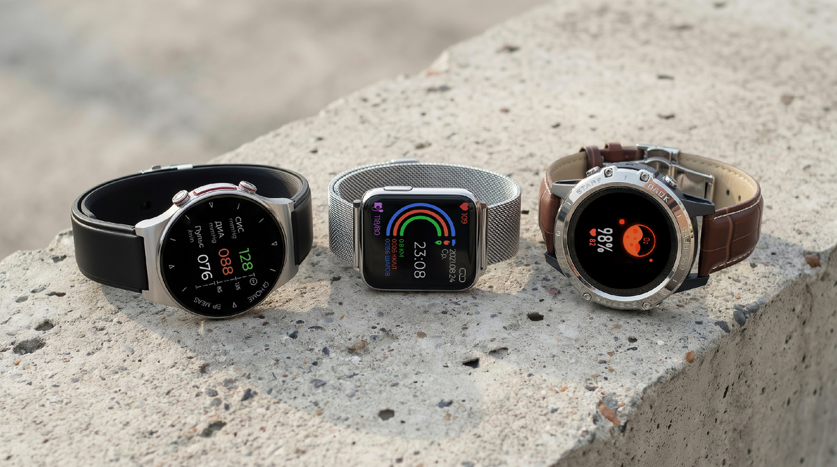 Часы HealthBand измеряют основные показатели здоровья