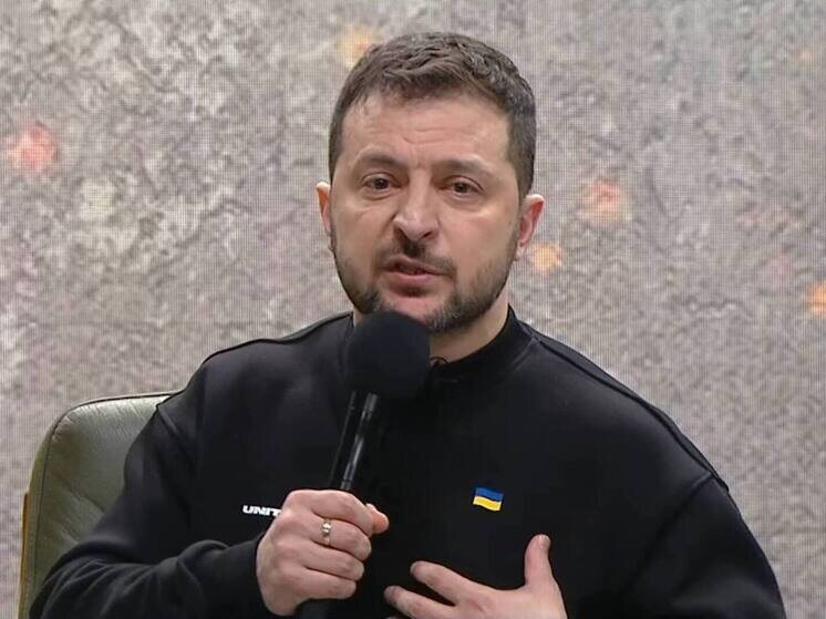     Владимир Зеленский. Фото: кадр из видео.